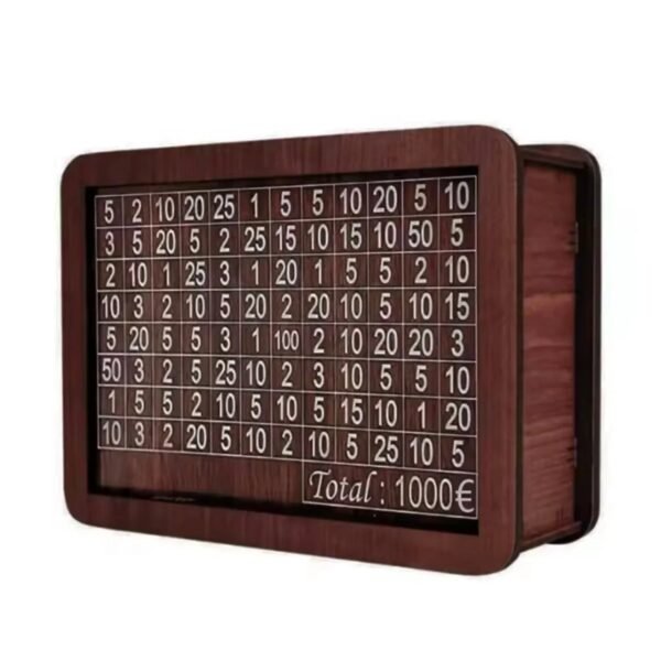 Handmade Wooden Money Box