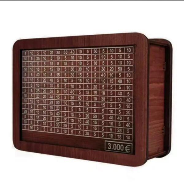 Handmade Wooden Money Box - Image 2